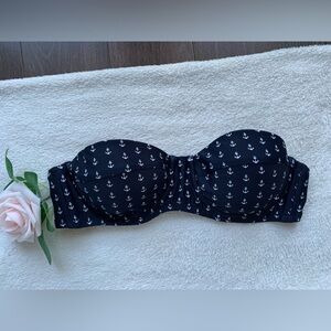 J. Crew nautical bandeau top